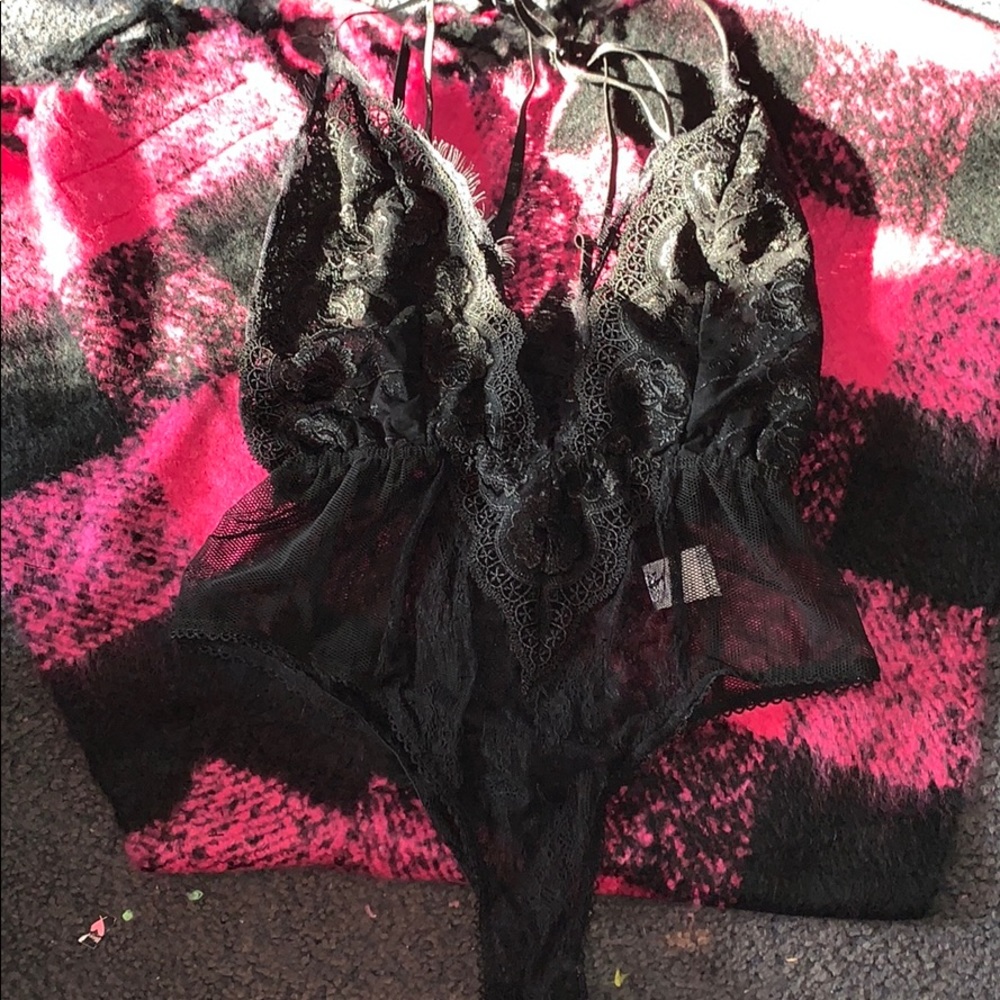 Lace teddy